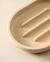 Vorschau: Cosmic Saona Stand-Seifenschale 13cm, pale sand