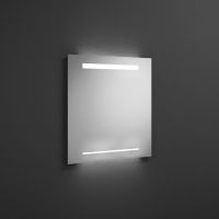 Vorschau: Burgbad Yumo Leuchtspiegel mit horizontaler LED-Beleuchtung, dimmbar, 60x64cm SIHH060PN391