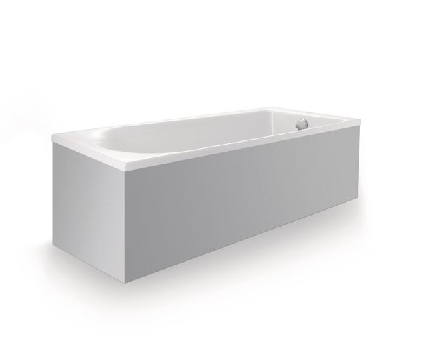 Duravit D-Neo Einbau-Badewanne rechteckig 160x70cm, weiß