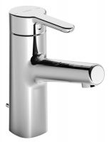 Vorschau: Hansa Hansadesigno Style Waschtisch-Einhand-Einlochbatterie 169mm, mit Ablaufgarnitur, chrom 51712283