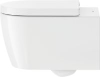 Vorschau: Duravit ME by Starck Wand-Tiefspül-WC, HygieneFlush, rimless, mit HygieneGlaze, weiß