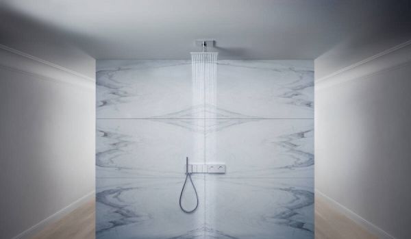 Axor ShowerSolutions Kopfbrause 250/250 2jet mit Deckenanschluss, chrom 35312000