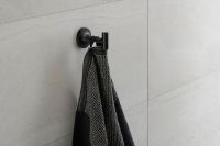 Duravit Starck T Handtuchhaken wandhängend, schwarz matt 0099294600