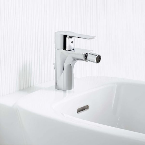 Hansa Hansaligna Bidet-Einlochbatterie, für Sitzwaschbecken, chrom 06063203