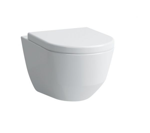 Laufen Pro Wand-Tiefspül-WC 53x36cm, spülrandlos rimless, weiß 82096.6