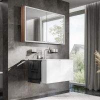 Vorschau: emco loft Sensor-Seifenspender, schwarzchrom gebürstet/satiniert 052100505 