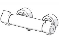Vorschau: Hansa Hansaclinica Brause-Thermostat-Batterie, chrom