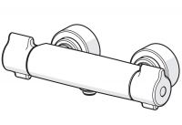 Vorschau: Hansa Hansaclinica Brause-Thermostat-Batterie, chrom