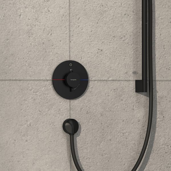 Hansgrohe ShowerSelect Comfort S Thermostat schwarz matt 15553670