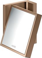 Vorschau: Axor Universal Rectangular Rasierspiegel, polished red gold 42649300