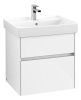 Vorschau: Villeroy&Boch Collaro Waschtischunterschrank mit 2 Auszüge, 55,4cm glossy white C00800DH