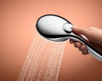 Vorschau: Grohe Tempesta 110 Wandhalterset mit Brauseschlauch 150cm, 3 Strahlarten, wassersparend, chrom