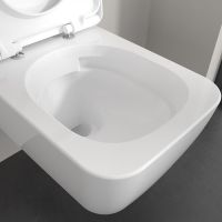 Vorschau: Villeroy&Boch Skyla Combi-Pack Wand-WC TwistFlush 37x53cm mit WC-Sitz, softcube