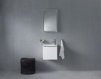 Vorschau: Duravit ME by Starck Handwaschbecken rechteckig 43x30cm, mit Hahnloch, ohne Überlauf, weiß 0723430041