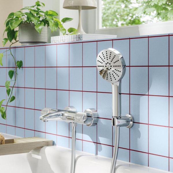Grohe Vitalio Joy+ 120 Handbrause mit 3 Strahlarten, 7,9 l/min, chrom 1348640000 