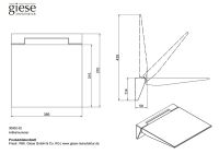 Vorschau: Giese Safeline Duschklappsitz, weiß