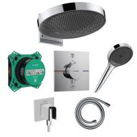hansgrohe ShowerSelect Comfort E / Rainfinity Duschsystem Unterputz, chrom