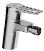 Hansa Hansatwist Bidet-Einhand-Einlochbatterie, für Sitzwaschbecken, Bügelhebel, chrom 09063285