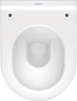 Vorschau: Duravit Starck 3 Wand-WC 48x36,5cm, oval, WonderGliss, weiß