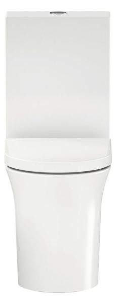 Duravit White Tulip Spülkasten 3/6L mit Dual Flush, Anschluss links, WonderGliss, weiß