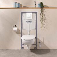 Vorschau: Grohe Solido Rapid SL 5-in1 WC-Set mit Even Drückerplatte, Soft-Close-WC-Sitz, weiß 112956SH00