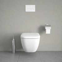 Vorschau: Duravit Happy D.2 WC-Sitz mit Absenkautomatik, abnehmbar, weiß