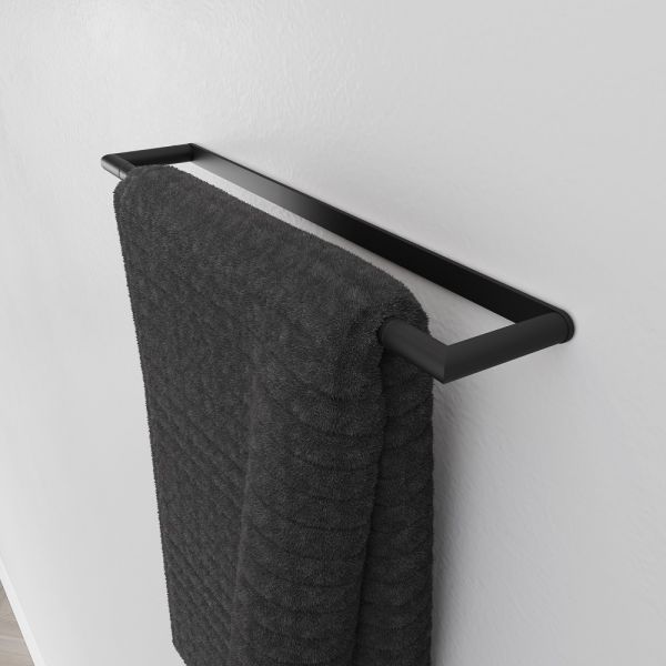 Cosmic Micra Handtuchstange 40cm, schwarz matt
