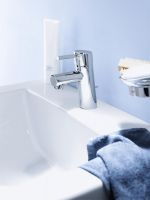 Vorschau: Grohe Concetto Einhand-Waschtischbatterie mit Ablaufgarnitur, S-Size, chrom