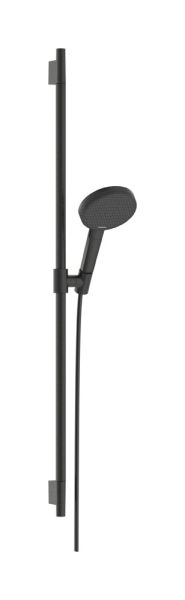 hansgrohe Raindance Alive Select S Duschset 125 Duschstange 90cm brushed black chrome 24603340