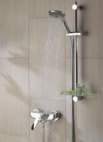 Vorschau: Grohe Vitalio Joy 110 Duo Brausestangenset 60cm, 2 Strahlarten, chrom