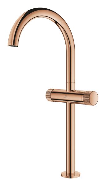 Grohe Atrio 2-Griff-Waschtischarmatur XL-Size für Aufsatzbecken, Knopfbetätigung