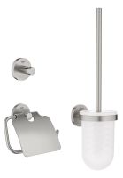 Vorschau: Grohe Essentials WC-Set 3 in 1, supersteel 40407DC1