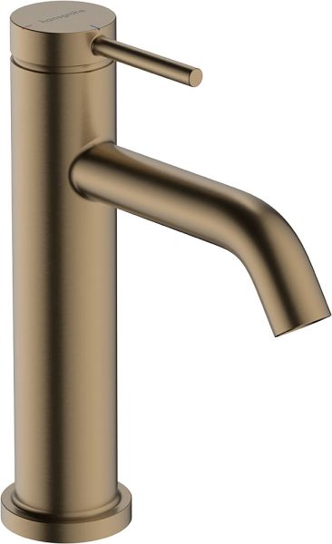 Hansgrohe Tecturis S Waschtischarmatur 110 CoolStart wassersparend+ ohne Ablauf, brushed bronze, 73312140