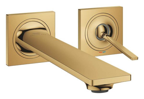 Grohe Allure 2-Loch-Waschtischarmatur Unterputz, Ausladung 21,2cm, cool sunrise 19386GL2