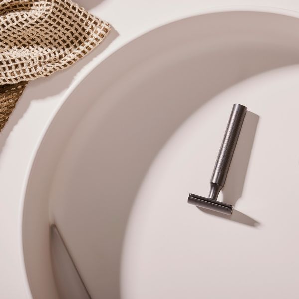 hansgrohe Xuniva Evo S Aufsatzwaschtisch rund Ø40cm mit Ablaufventil