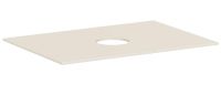 hansgrohe Xevolos E Konsole 78x55cm für Aufsatzwaschtisch mittig ohne Hahnloch sandbeige matt 54328780