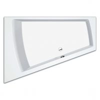 Vorschau: Repabad Genf Duo Eck Badewanne 180x130/65cm, Raumecke links, weiß