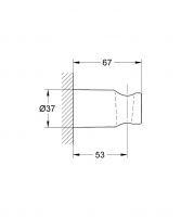 Vorschau: Grohe Rainshower Handbrausehalter, chrom