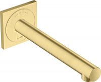Vorschau: Axor Uno Elektronik-Waschtischmischer 220 Unterputz, für Wandmontage brushed brass 45111950