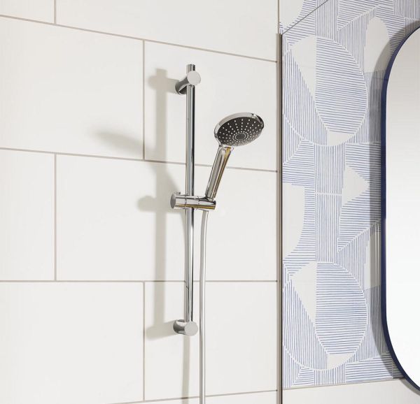 Grohe Vitalio Joy 110 Mono Brausestangenset 60cm, 1 Strahlart, chrom