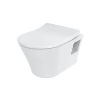 TOTO ES SERIES WC randlos Tornado Flush, wandhängend Tiefspüler, weiß TOTO ES SERIES WC randlos Tornado Flush, wandhängend Tiefspüler, weiß