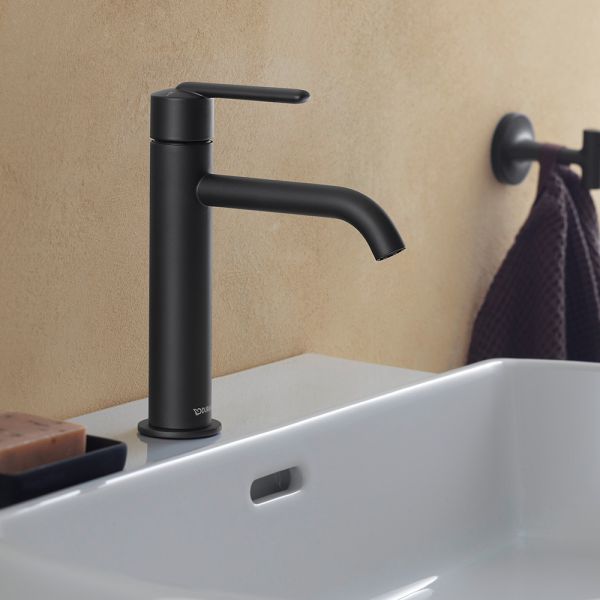 Duravit Balcoon Waschtischarmatur M schwarz matt BA1023002046