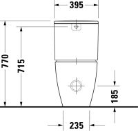 Vorschau: Duravit ME by Starck Stand-WC für Spülkasten