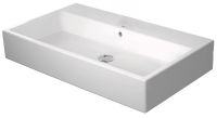 Duravit Vero Air Waschtisch 80x47cm, ohne Hahnloch, mit Überlauf, WonderGliss, geschliffen, weiß