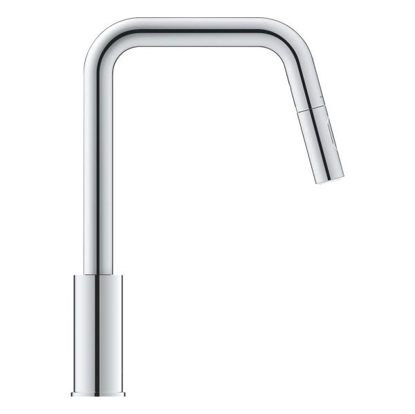 Grohe QuickFix Start Küchenarmatur mit Ausziehbrause, chrom