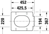 Vorschau: Duravit Vero Air WC-Sitz ohne Absenkautomatik, abnehmbar, weiß