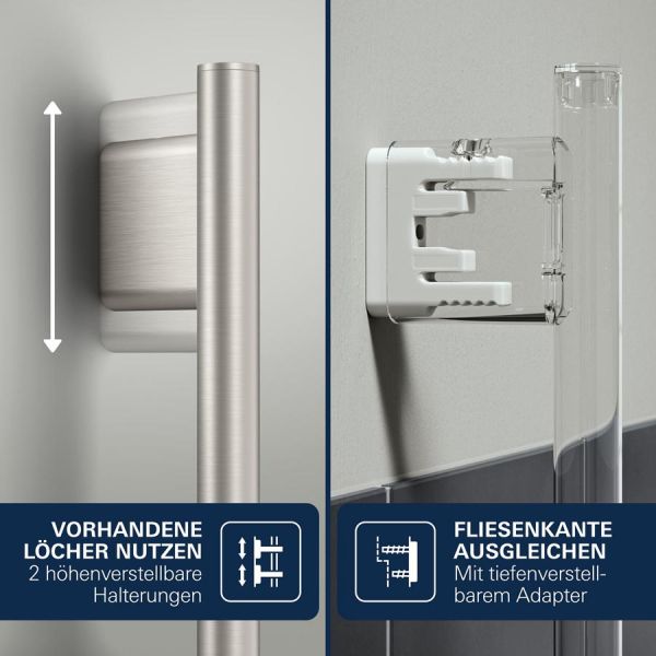 Grohe Rainshower SmartActive Brausestange 60cm, supersteel