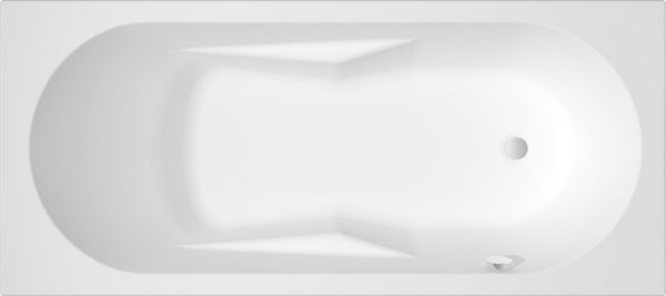 RIHO Lazy-Badewanne 180x80cm rechts, weiß