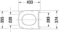 Vorschau: Duravit DuraStyle WC-Sitz, abnehmbar, mit Absenkautomatik, weiß