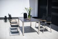 Vorschau: KETTLER KERAMIK-GLAS Tischplatte 95x95, anthrazit